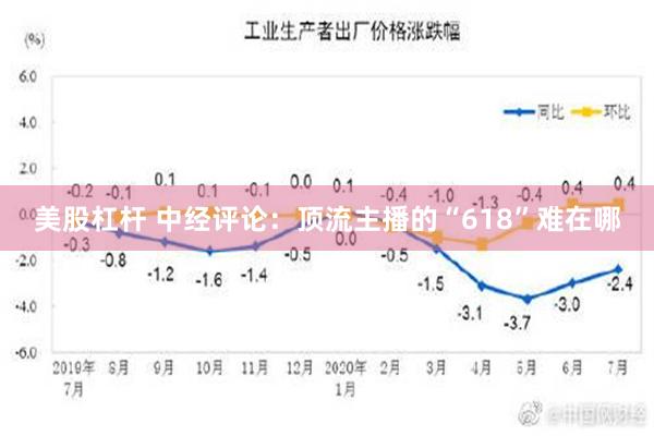 美股杠杆 中经评论：顶流主播的“618”难在哪