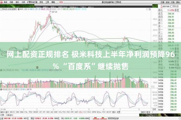 网上配资正规排名 极米科技上半年净利润预降96% “百度系”继续抛售