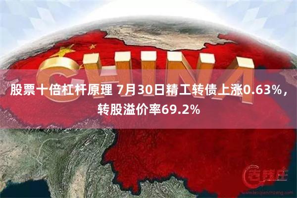 股票十倍杠杆原理 7月30日精工转债上涨0.63%，转股溢价率69.2%