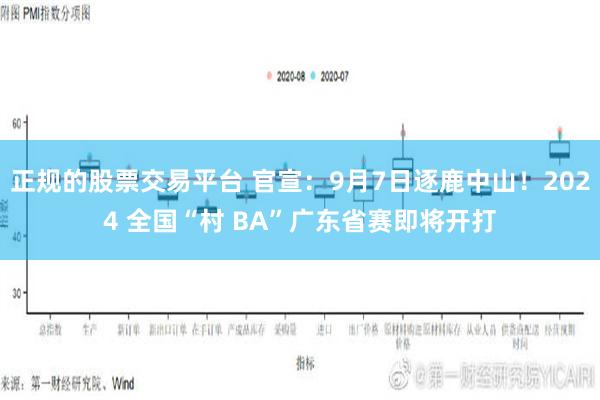 正规的股票交易平台 官宣：9月7日逐鹿中山！2024 全国“村 BA”广东省赛即将开打