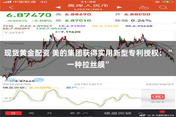 现货黄金配资 美的集团获得实用新型专利授权：“一种拉丝膜”