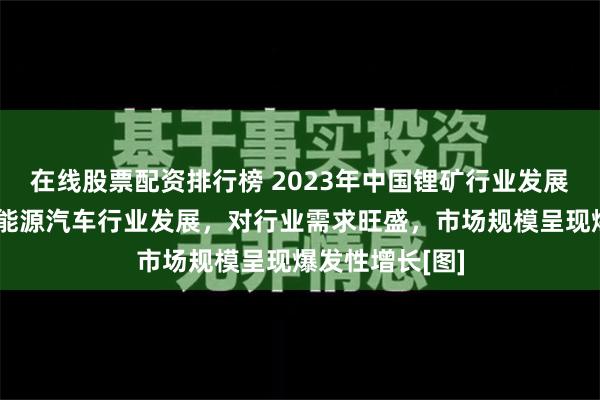 在线股票配资排行榜 2023年中国锂矿行业发展现状：随着新能源汽车行业发展，对行业需求旺盛，市场规模呈现爆发性增长[图]