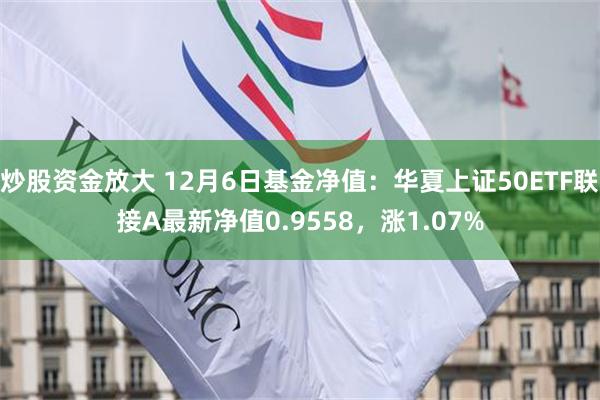 炒股资金放大 12月6日基金净值：华夏上证50ETF联接A最新净值0.9558，涨1.07%