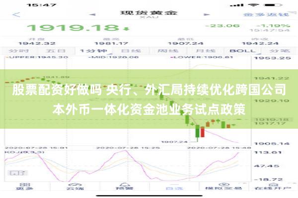 股票配资好做吗 央行、外汇局持续优化跨国公司本外币一体化资金池业务试点政策